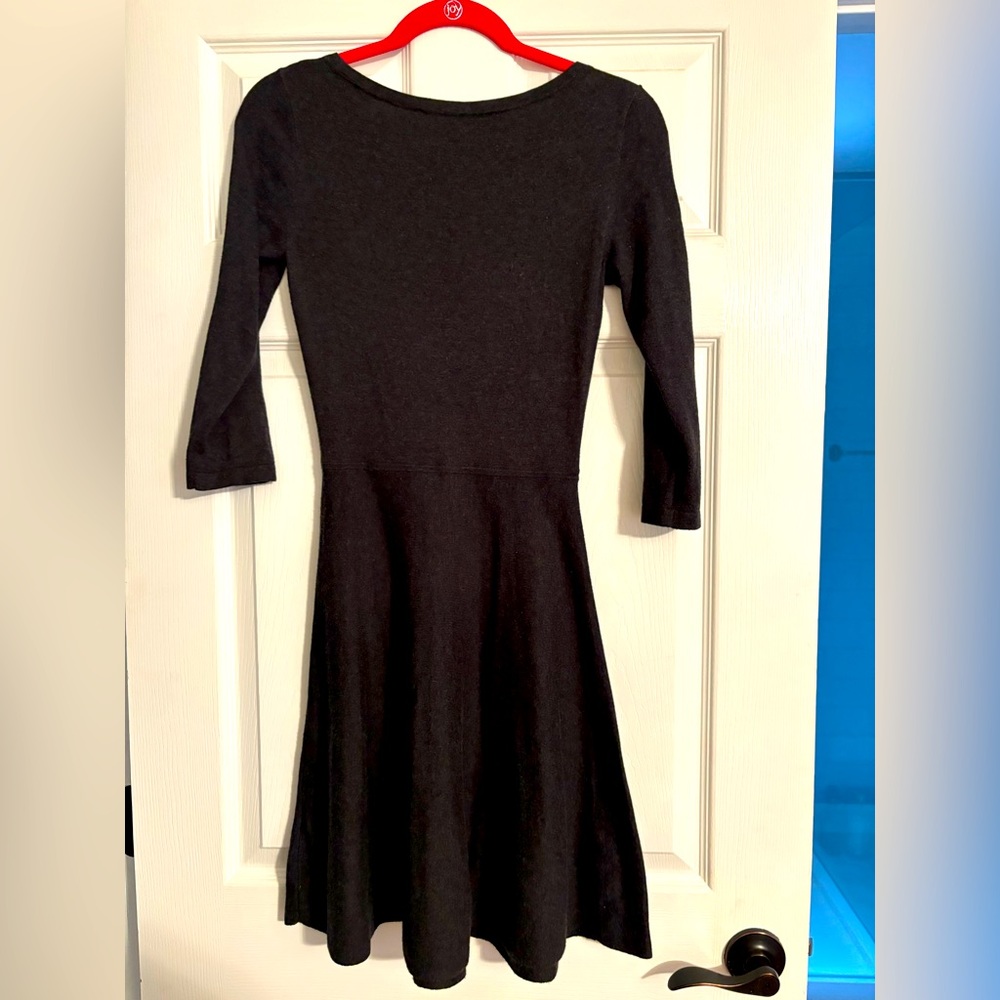 French Connection Heather Grey Classic Dress with intentional style